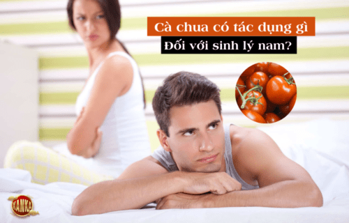 Tác dụng cà chua đối với sinh lý nam