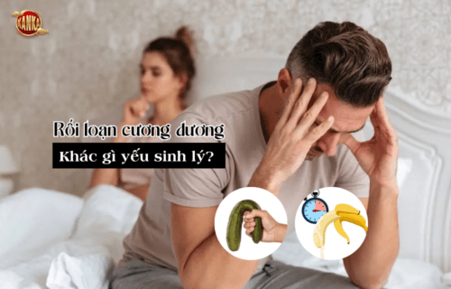 Rối loạn cương dương khác gì yếu sinh lý