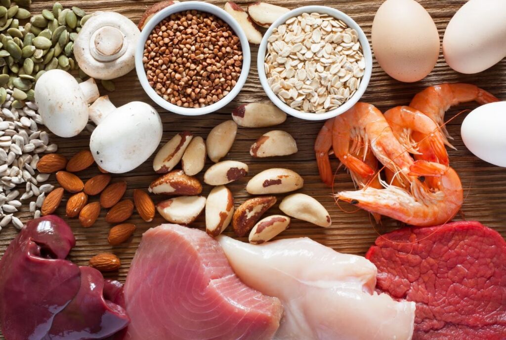 Chế độ ăn giàu kẽm và selen