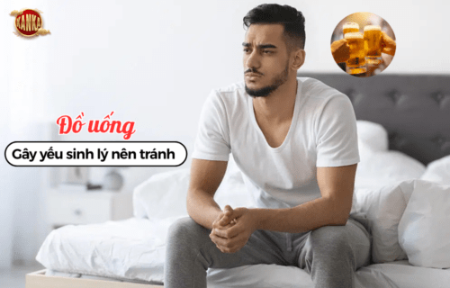 Đồ uống gây yếu sinh lý nên tránh