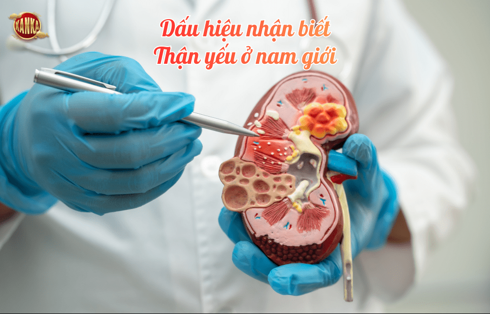 Dấu hiệu nhận biết thận yếu ở nam giới