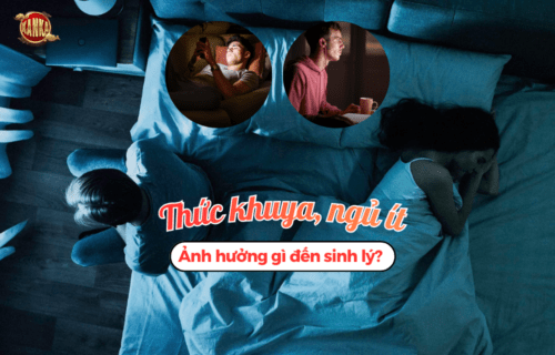 Thức khuya ngủ ít ảnh hưởng sinh lý
