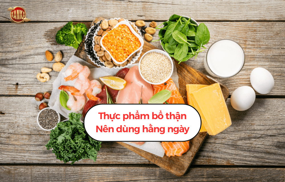 Thực phẩm bổ thận nên dùng hằng ngày