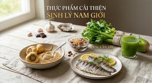 Thực phẩm cải thiện sinh lý nam giới